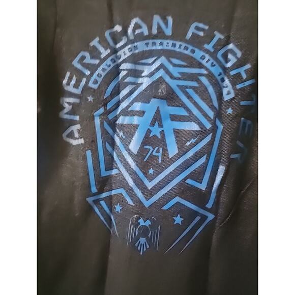 AMERICAN FIGHTER Women's T-Shirt ADDY Athletic Large Thermal A97 Nwt Excellent - Picture 4 of 6
